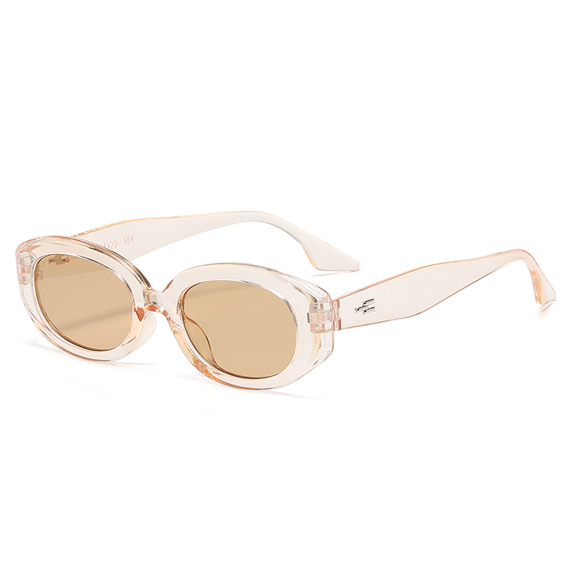 Neue Trend Sonnenbrille Frauen Männer Oval Reis Nagel Design Retro Casual Mode Reise Sonnenbrille Für Weibliche UV400