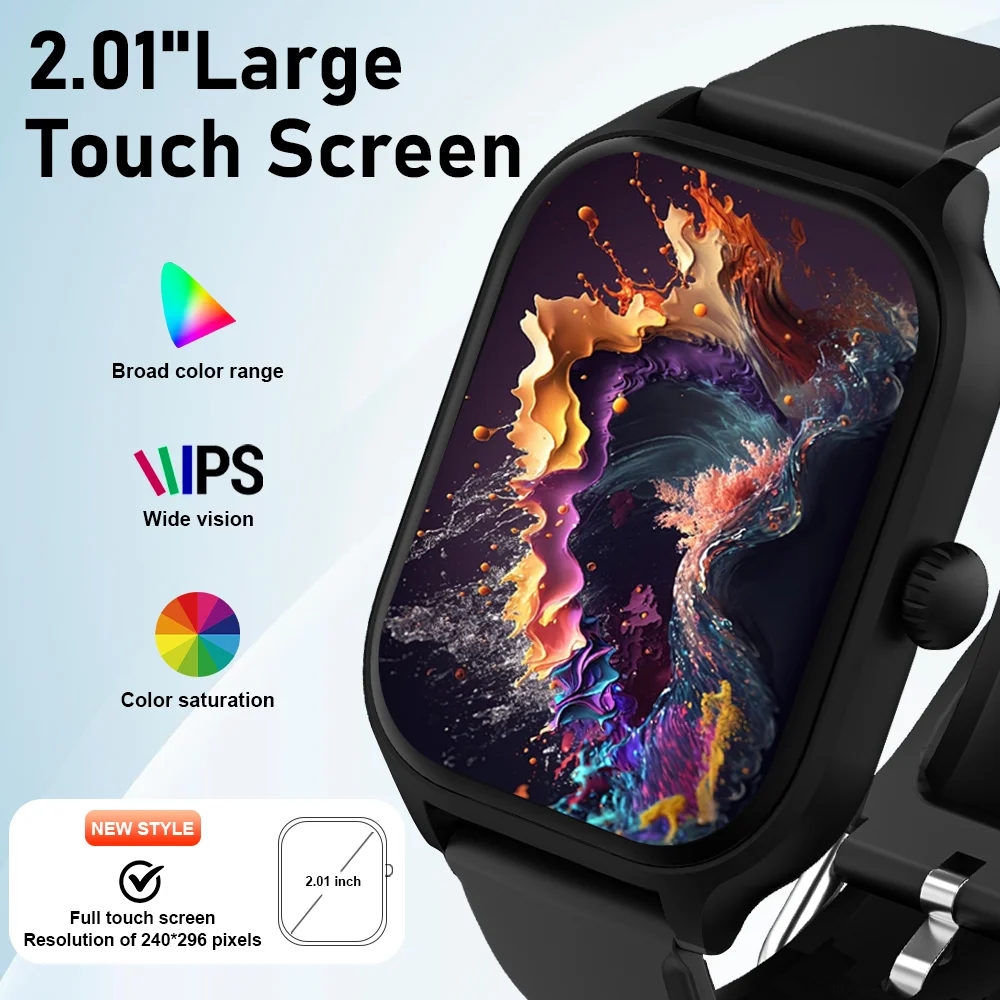 LAXASFIT H9 inteligentny zegarek wybieranie przyjmowanie połączeń śledzenie ćwiczeń tętno monitor snu Smartwatch Bluetooth mężczyzna kobieta prezent