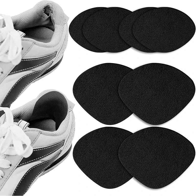 Parche para zapatos pegatina para talón reparación de vampiros plantillas para zapatos Protector de talón reparación de agujeros en el talón herramienta autoadhesiva antidesgaste para el cuidado de los pies
