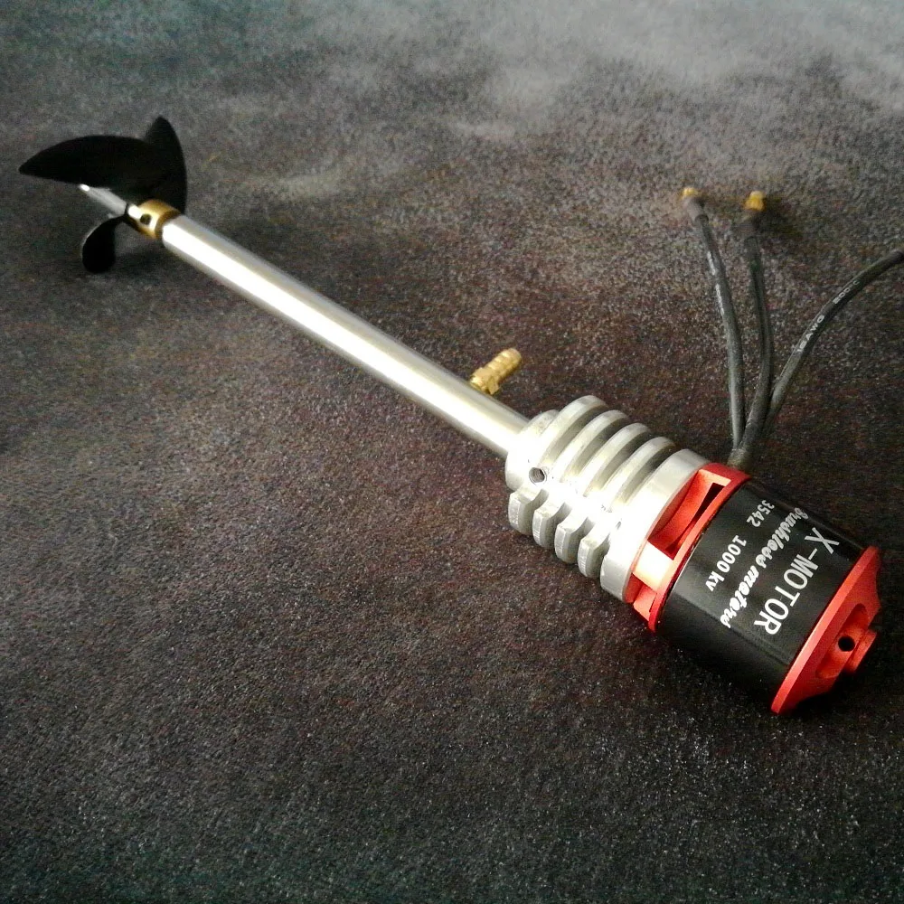 3542 Borstelloze RC Boot Motor Elektrische Boot Onderwater Boegschroef Motor 3 bladen Propeller ROV Robot Model Boot Submari