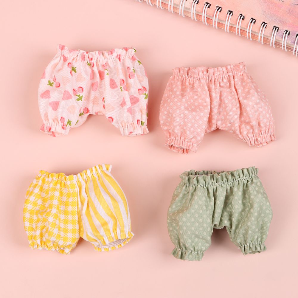 Spodnie dyniowe Bawełniane spodenki dla lalek Ubranka dla dzieci 15 cm Wspólna lalka Bjd Doll Ob11 Ubrania Spodnie latarniowe