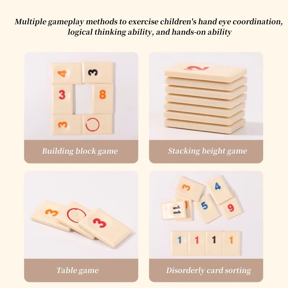 Tarjetas de Mahjong digitales estándar israelíes, juego de mesa clásico Rummy, juegos de mesa multijugador, versión de viaje