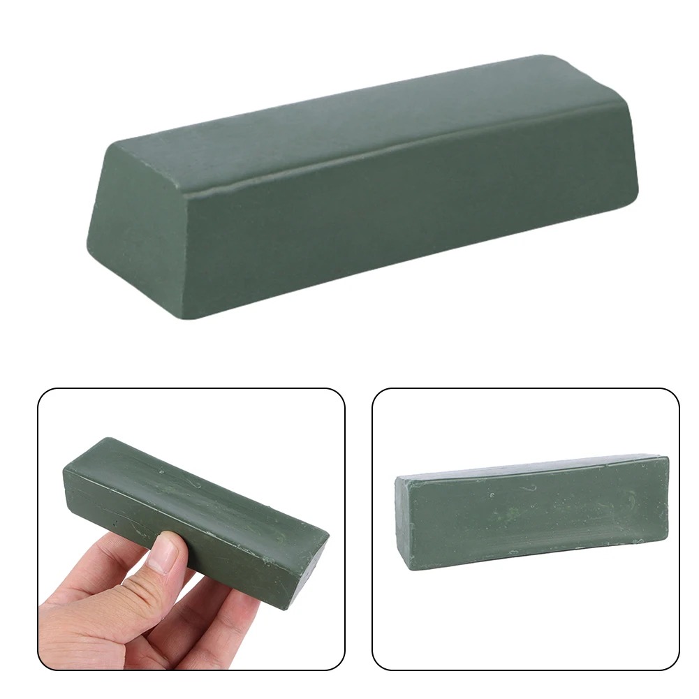 Polierwachs, grüne Polierpaste, Schleifmittel für Edelstahl, Kupfer, Aluminium, Metalle, Präzisionsinstrumente