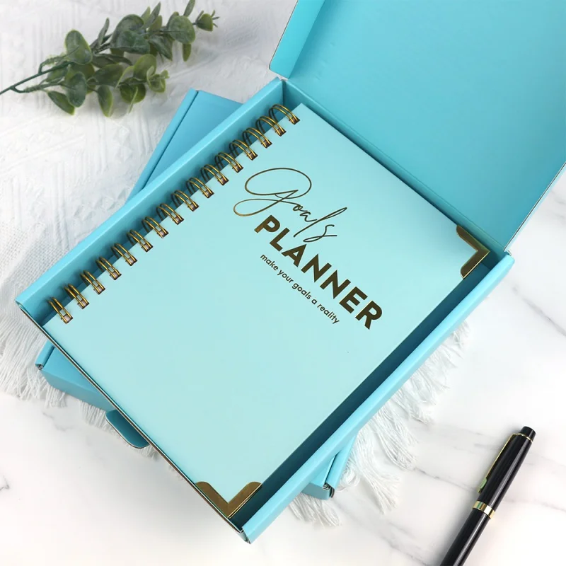 custom.Custom Hardcover Planners Agenda 2024 2025  Organizer Custom Notebook Diary Journal Planner Printing