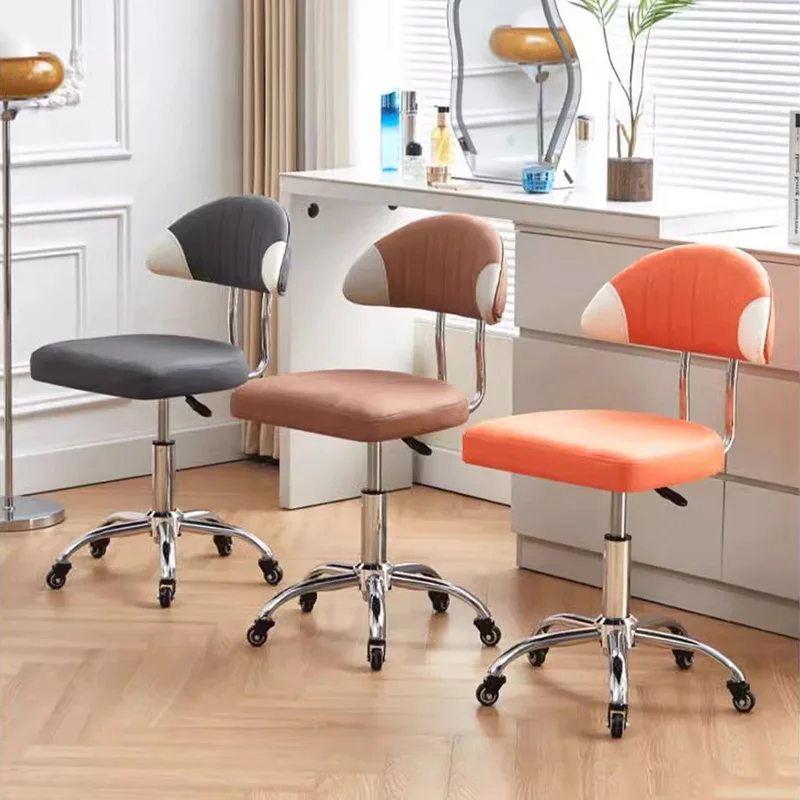 Silla De salón De belleza profesional para mujer, muebles De cosmetólogo, silla De salón De manicura, taburete De mesa