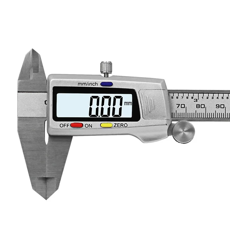 Messwerkzeug Edelstahl Digitaler Messschieber 6 "150 mm Messschieber Paquimetro Messgerät Messschieber Lineal