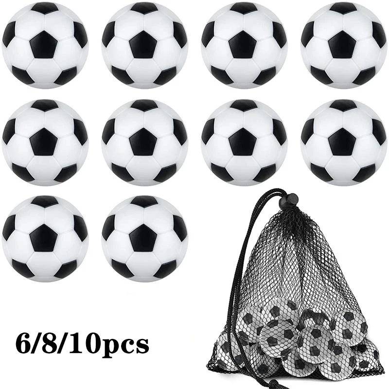 6/8/10 stücke Tabletop Fußball Ersatz Ball 32mm Fußball Player Geschenk Spiel Zubehör Eltern-kind-Interaktive fußball Brettspiel