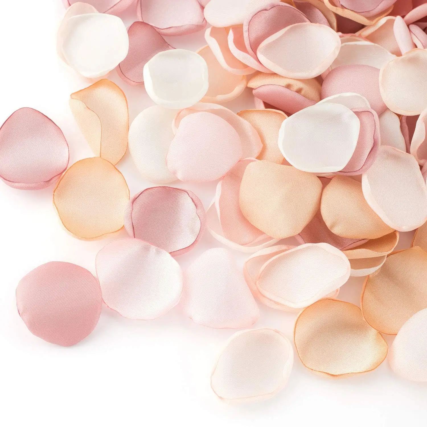 100 pz/borsa Colore Misto Raso di Seta Petali di Rosa per la Decorazione Della Festa Nuziale Fiori Artificiali di Vanlentine's Day Homme