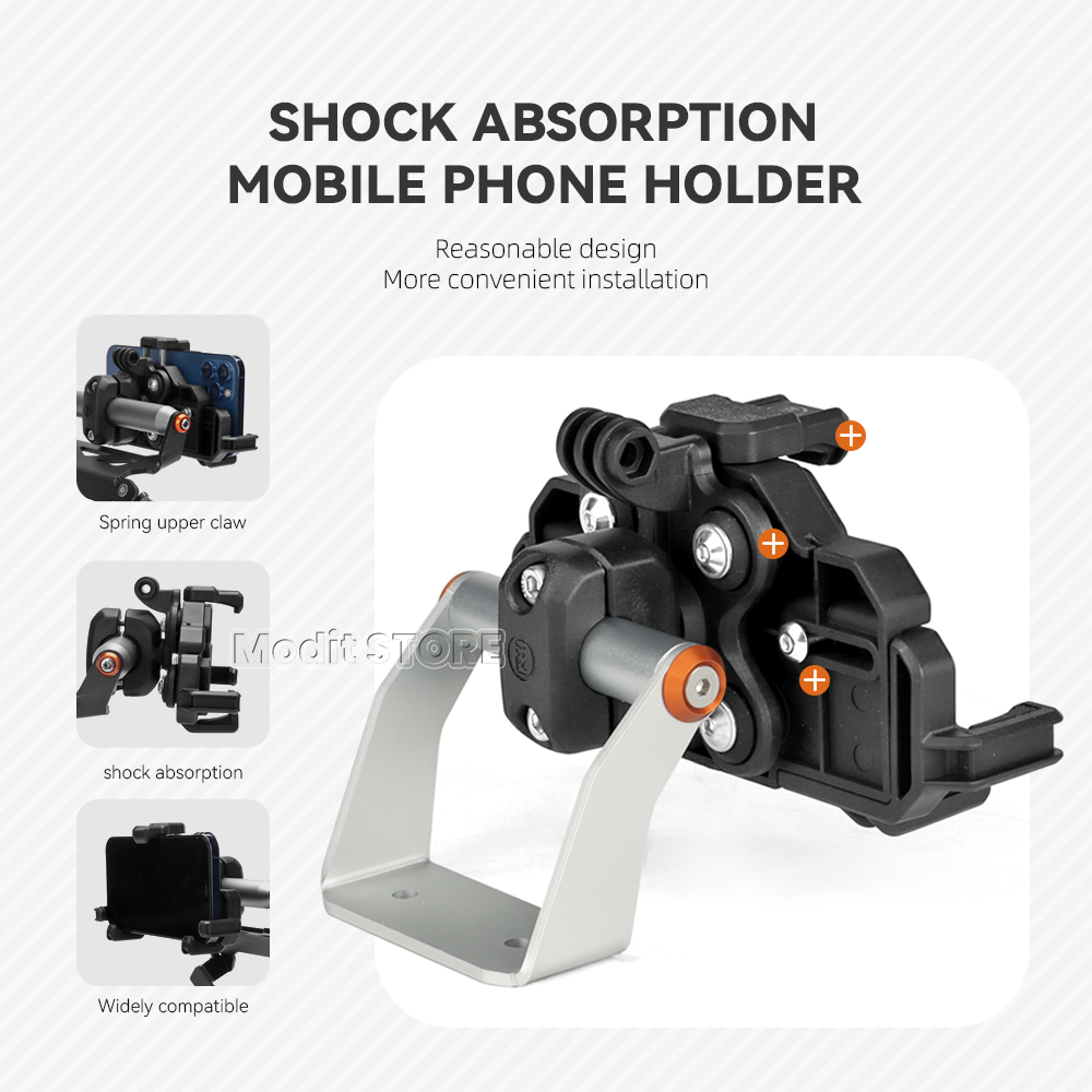 2024 For 790 890 Adventure ADV R  Cellphone Phone GPS Navigation Mount Bracket Motorcycle Handlebar Bar Extension Stand Holder