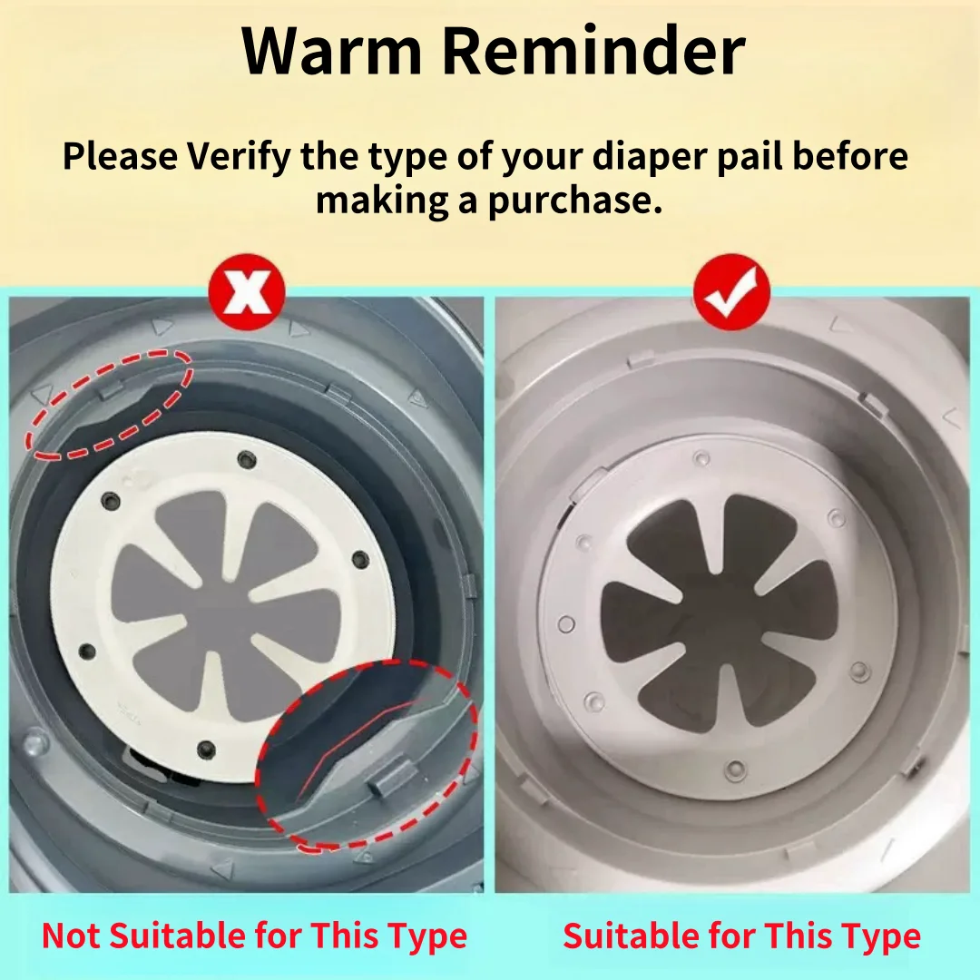 Sacos de recarga de balde de fraldas para tommee tippee, recargas de lixeira para balde de fraldas sangenic, sacos de substituição para tommee tippee