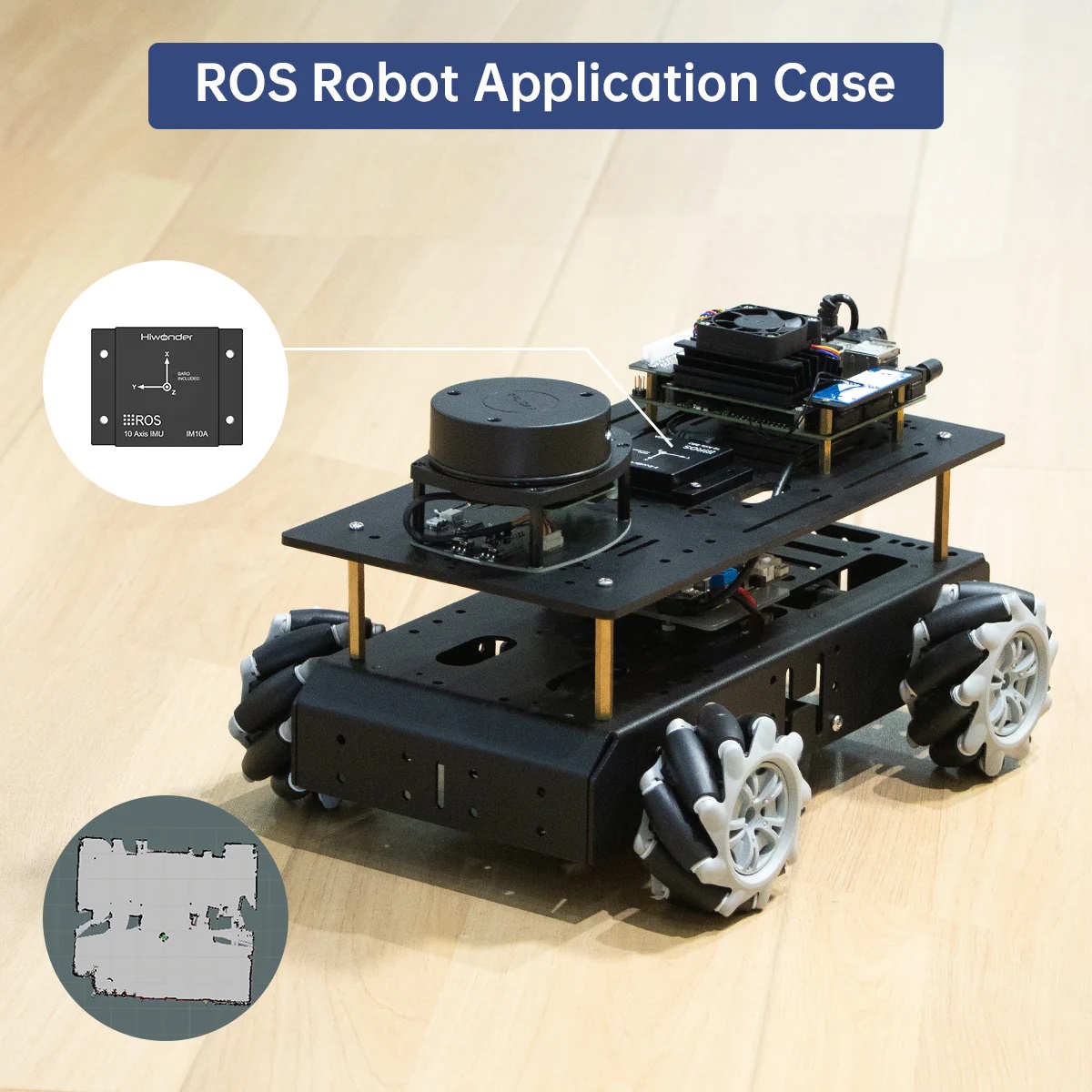 IMU โมดูลนำทางเฉื่อยเครื่องตรวจจับตำแหน่ง arhs แบบ ROS2 ROS1/แบบ USB