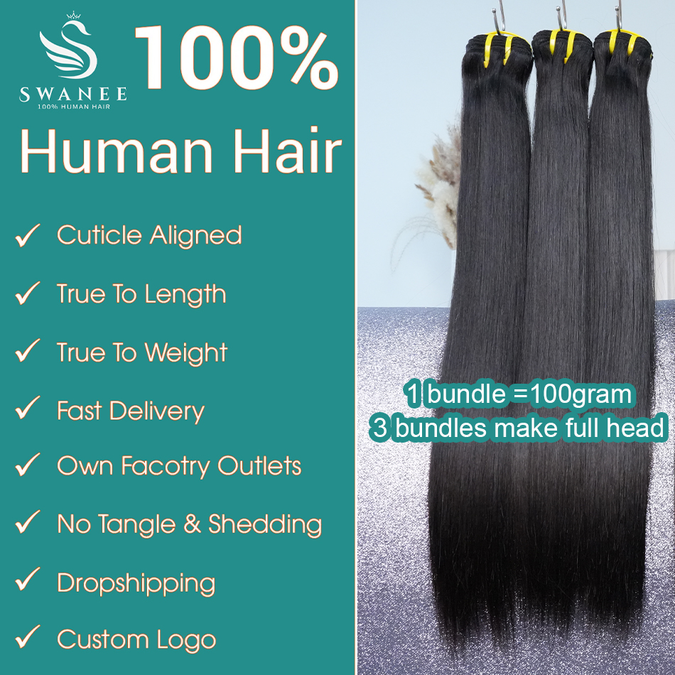 การรวมกลุ่มผมมนุษย์ตรงกระดูก 12A เกรด 100% ที่ยังไม่ได้ดิบนามสกุลผมผ้าบริสุทธิ์เวียดนาม # 1B สีดําธรรมชาติ