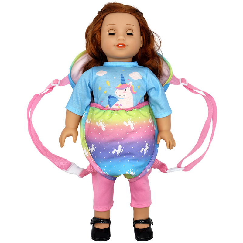 Сумка для кукол для новорожденных, исходящие пакеты для кукол, сумка для переноски на открытом воздухе, аксессуар для кукольного рюкзака, подарок для девочки