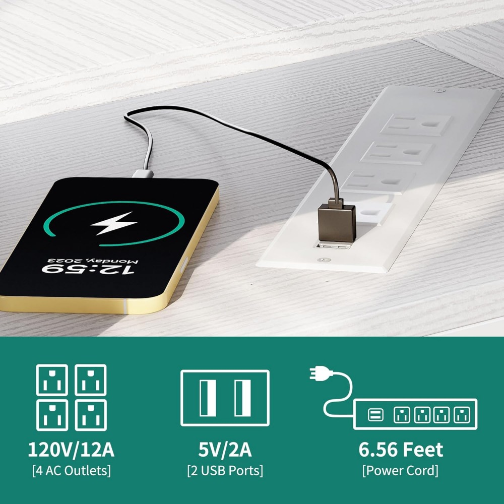 White Office Desk L-Shaped Office Desk With Monitor Stand With Drawer & 3 Cubbies Storage Shelves Computer Gaming Furniture