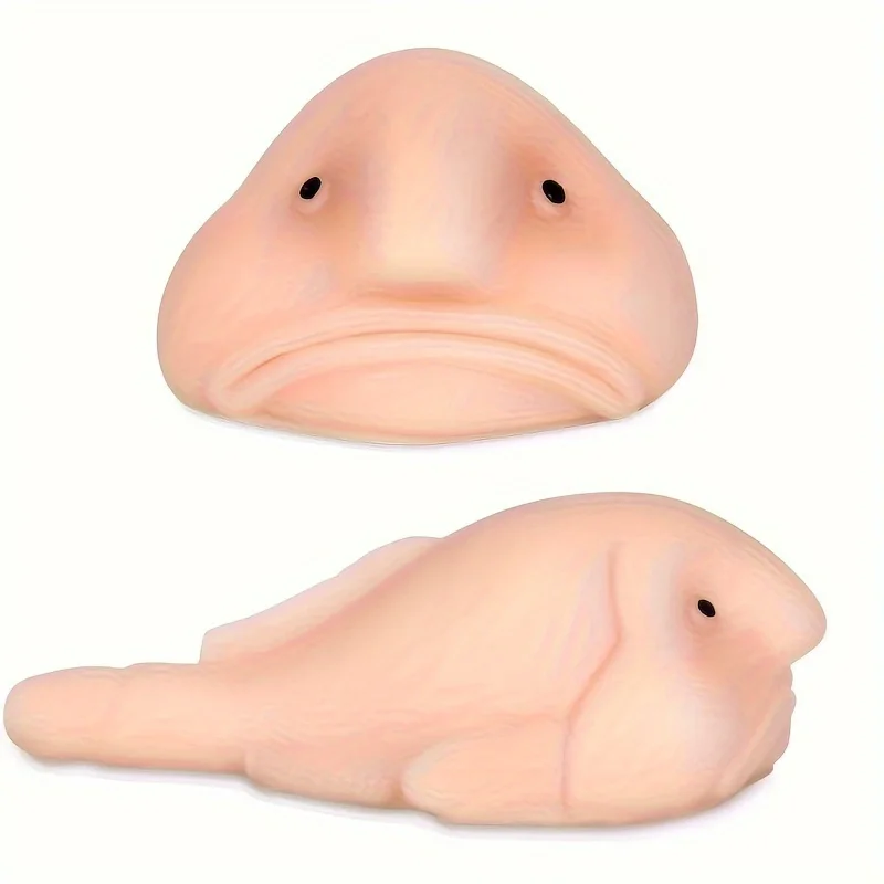 1 PC Blobfish บีบของเล่น Sensory สัตว์ POP Fidget ของเล่นสําหรับเด็กผู้ใหญ่ความเครียดบรรเทาเกมปาร์ตี้ฮาโลวีนคริสต์มาสของขวัญ