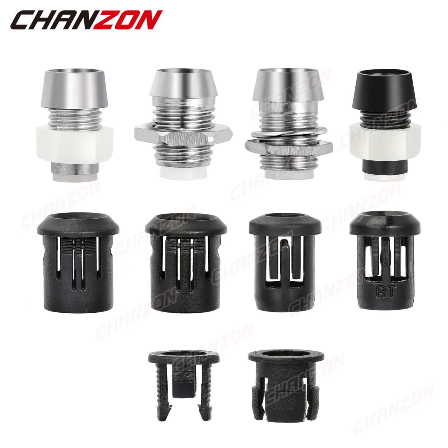 3 мм, 5 мм, 8 мм, 10 мм, светодиодный держатель, зажим, рамка, светоизлучающий диод, цоколь лампы, металлическая хромированная пластиковая крышка для дисплея, корпус для чашки