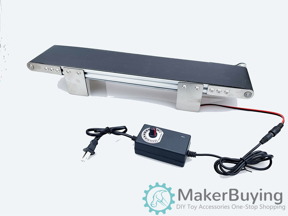 金属製のデスクトップコンベヤーベルトの組み立てライン、小さなコンベヤー、学生の摩擦実験、技術、イノベーション、学習、zdh7