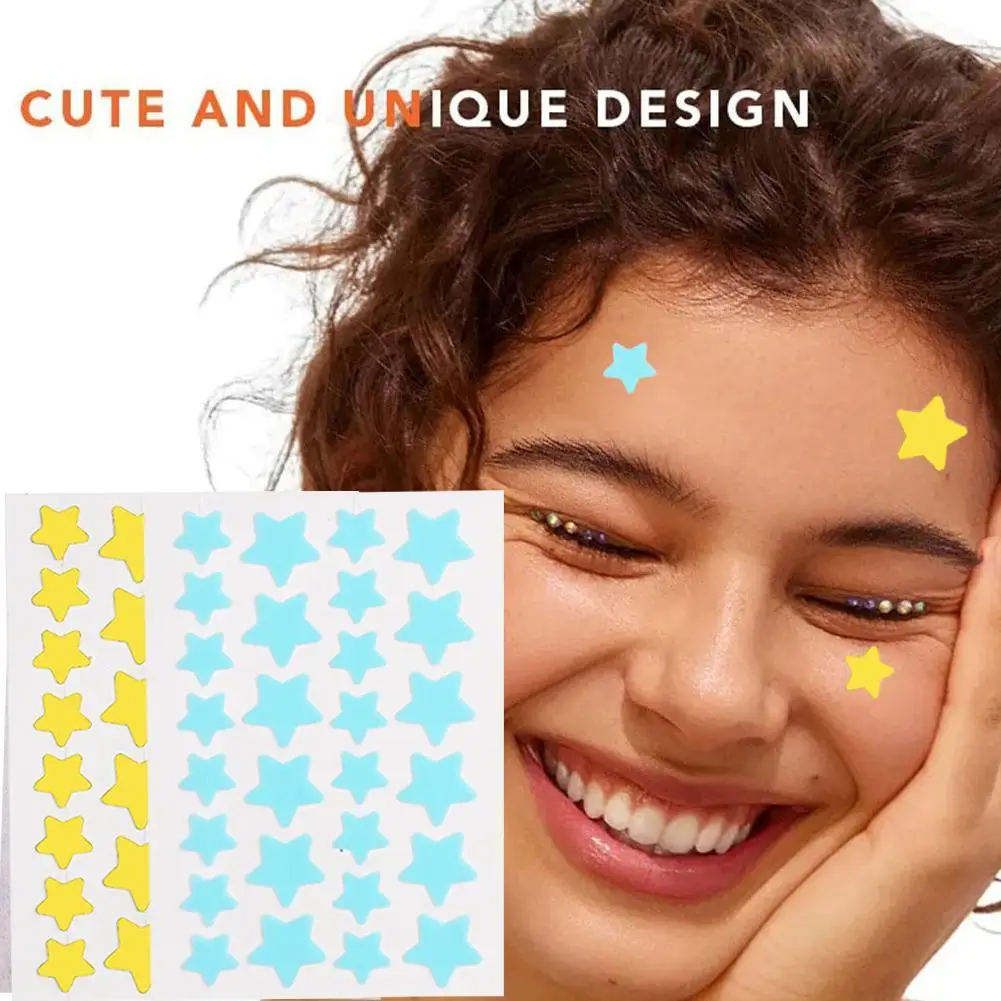 Colorful Star Acne Removing Patch Acne Mask Invisible Patch Facial Spot Beauty And Makeup Tool