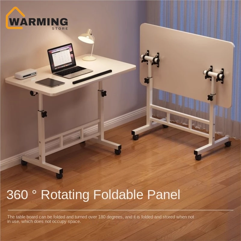 Mesa de cabeceira portátil altura ajustável mesa de computador simples estudante quarto dormitório estudo em casa e mesa pequena simples
