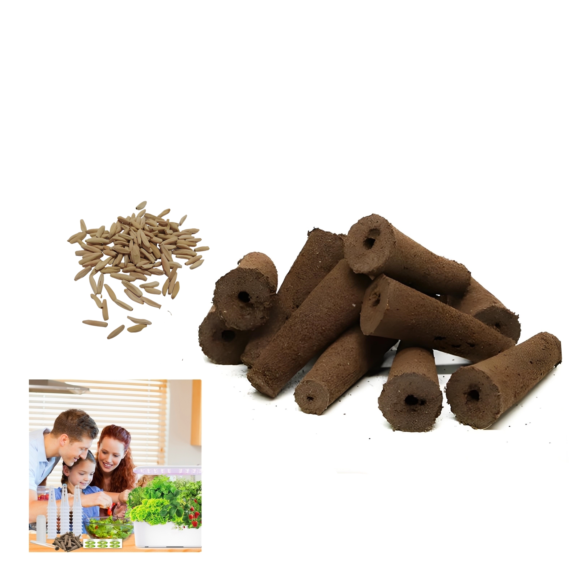 12 Colors desert rose Bracket Cultivation Blocks Double petaled Adenium obesum Flowers Soilless Nature Plants Seedling Rack 2Pcs