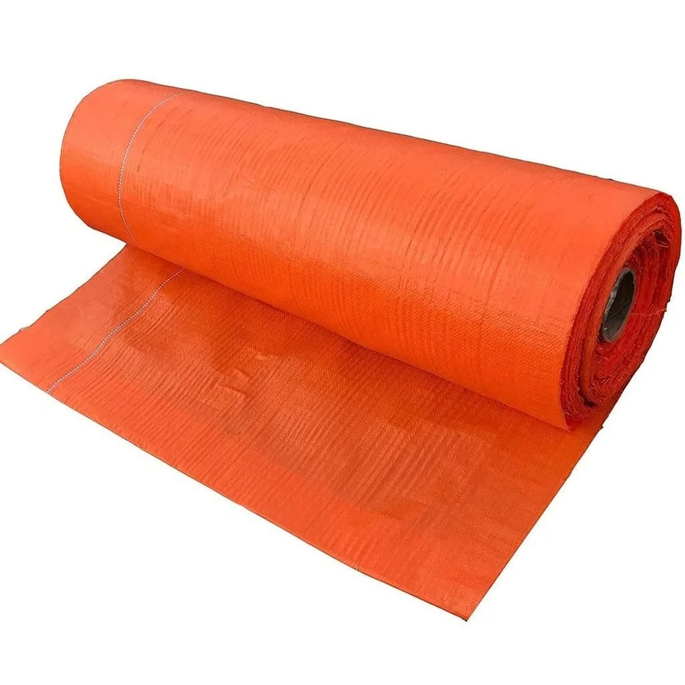 Orange Silt Fence Fabric Rolls 3ft x 500ft Temporary Erosion Control Barrier Sediment Retention Construction Site UV Stabilized