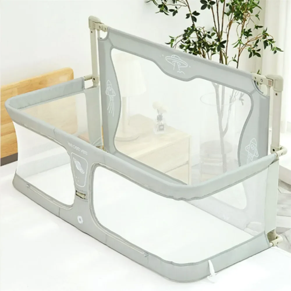 Berço de bebê simples e leve, dupla utilização, confortável, cama de bebê balançando, berços de bebê de 0 a 3 anos