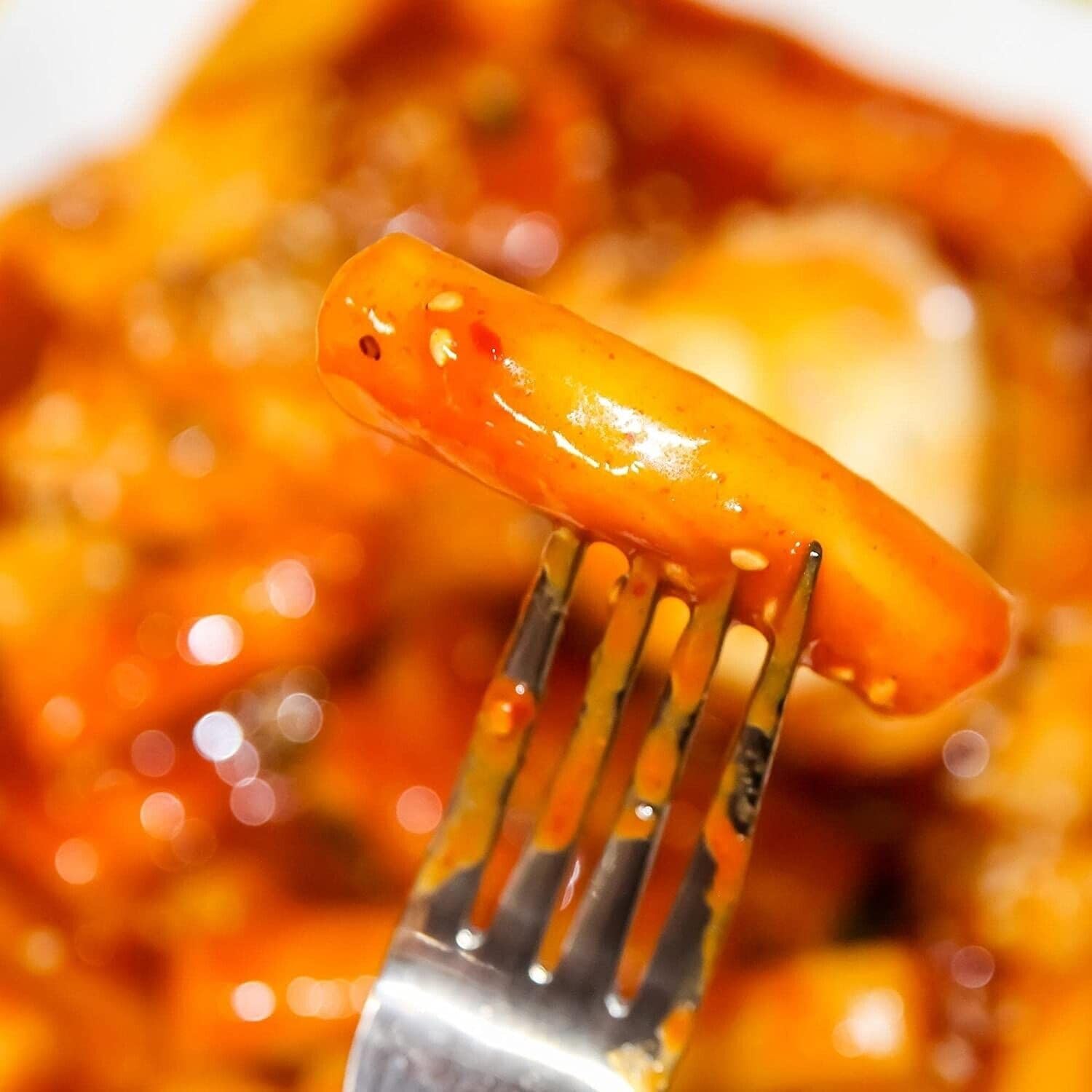 ChilKab, Korean Strip - shaped Rice Cakes, Pack of 3, 500g per pack