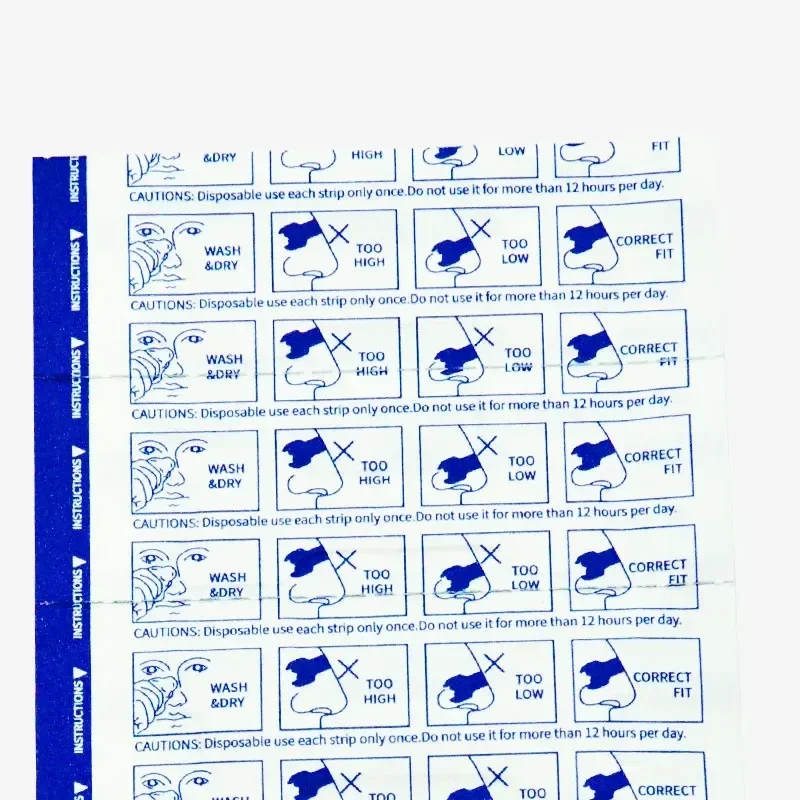 100/500PCS Atem Nasen Streifen Rechts Hilfe Stop Schnarchen Nase Patch Gute Schlaf Patch Produkt Einfacher Atem Schlaf hilfe Decive