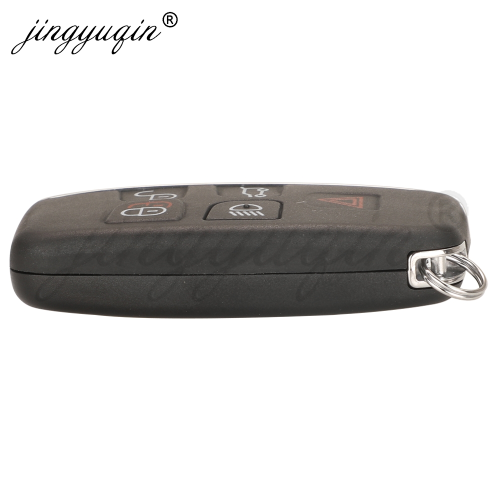 jingyuqin For Jaguar Freelander XFL XE XJ Fit Land Rover Range Rover Sport Evoque Discovery 4 Smart Remote Car Key Shell 5Button