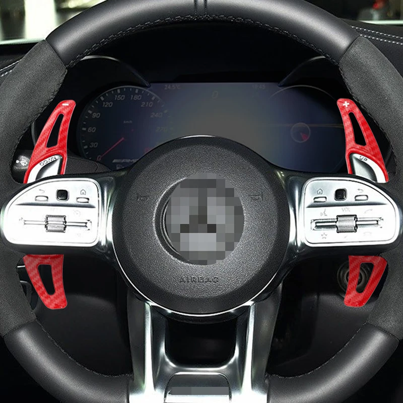 Für Mercedes-Benz AMG A35 A45 C63 E63 S63 G63 C43 CLA GLA GLC GLS GLE 2016-2019 auto Lenkrad Shift Paddle Shifter Verlängern