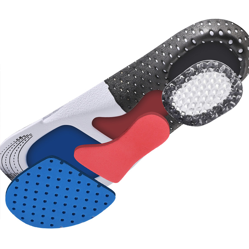 Siliconengel inlegzolen Sport Running Inlegzolen voor voeten Heren Dames orthopedisch kussen Masseren Schokabsorptie steunzool
