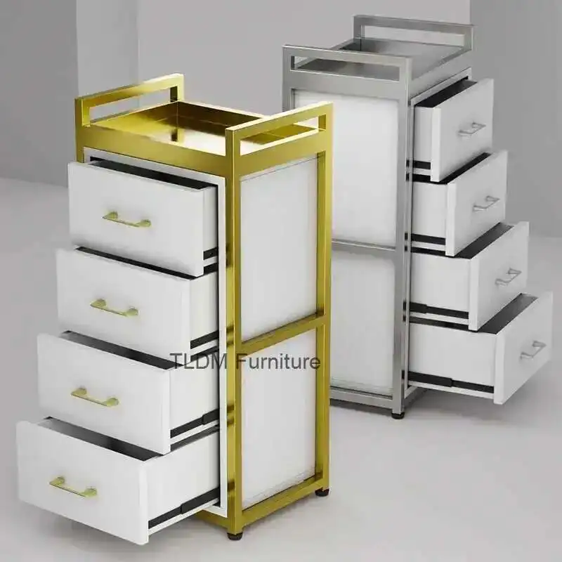 Carrinho de suporte para manicure, móveis para salão de beleza, carrinho doméstico profissional, servir alimentos, rolos de cabeleireiro, bandeja móvel de beleza