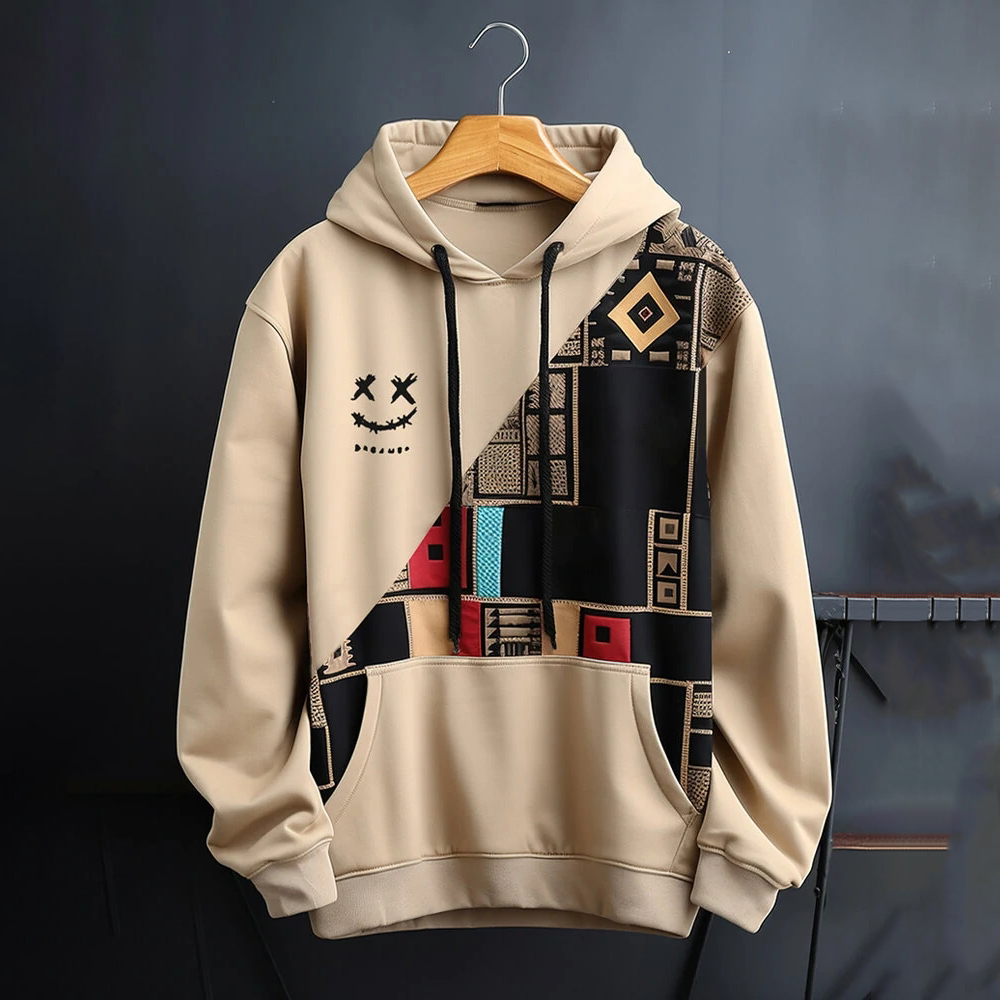 Sudadera con capucha Vintage para hombre, jersey con estampado gráfico de dibujos animados, ropa de calle deportiva, ropa de otoño de diseñador, sudaderas con capucha