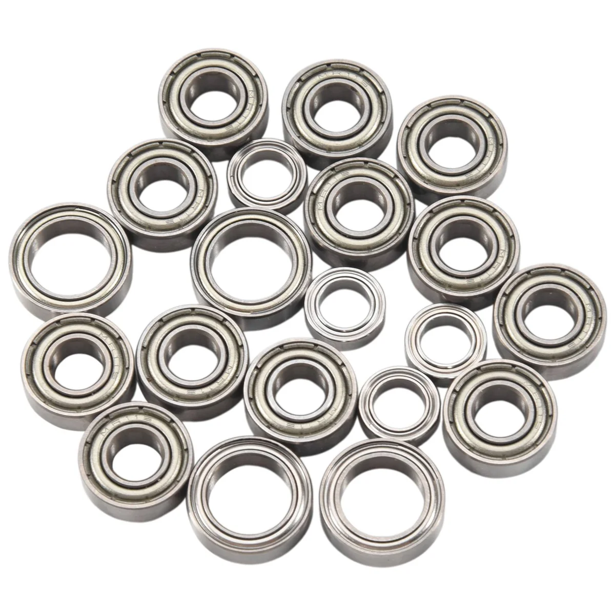 20pcs kugellager kit für tamiya tt01 TT-01 tt01d tt01e tt01r df02 1/10 rc auto aufrüstung teile