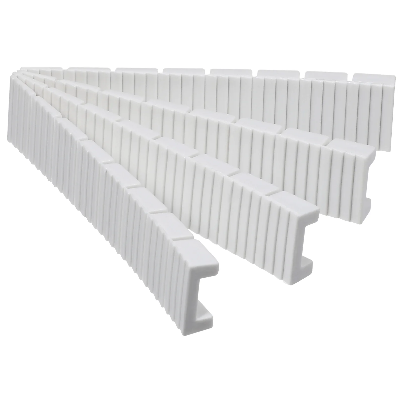 20 Pcs Furniture Leveling Shims Plastic Wedges For Sofa Shelf Legs Spacers Tapered Shims Balancers Stabilizers Furniture Parts