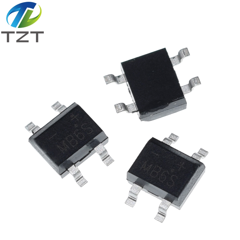 10 Stück 600 V 0,5 A MB6s