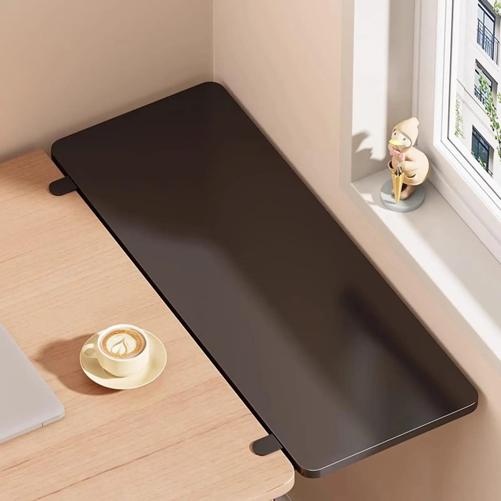 โต๊ะExtenderชั้นวางคีย์บอร์ดถาดตารางMount Extensionสิ่งที่แนบมาClampสําหรับHome Officeพับแขนด้านข้างตาราง