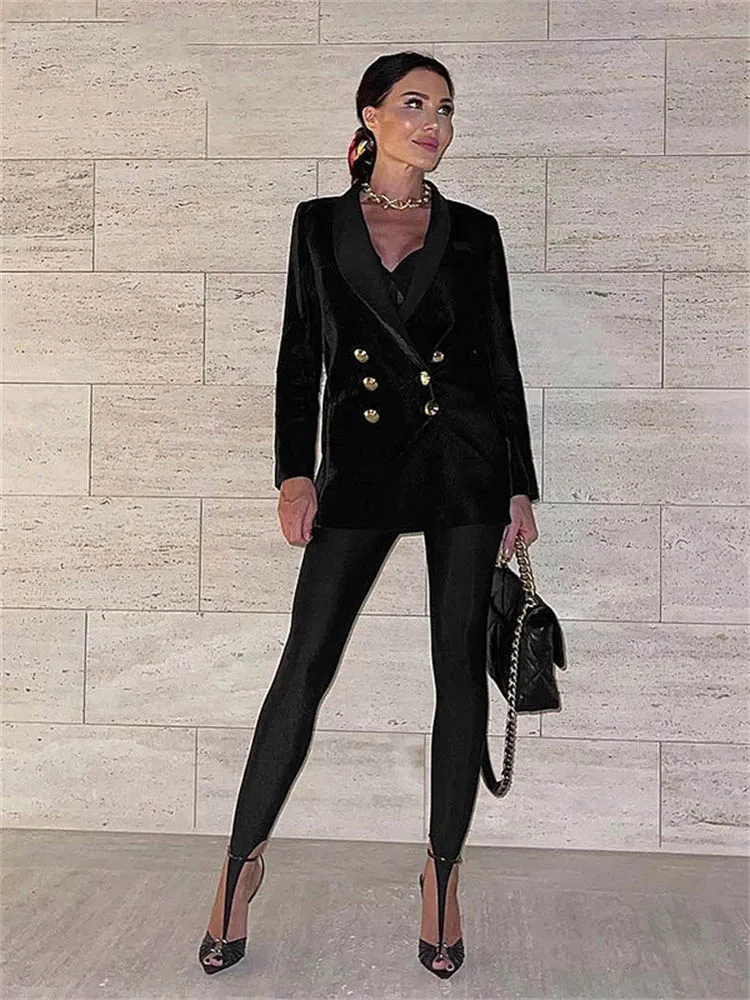Moda coreana de cintura alta preto magro y2k calças femininas glitter casual clube leggings longo inverno moda 2025