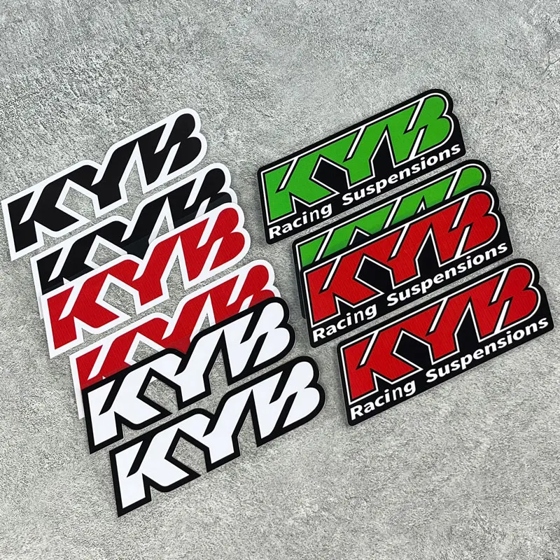 モトクロス,モーターサイクル,カワサキ,ヤマハ,ホンダ,スズキ,ktm,カワサキ,ベネリ,bmw用の防水サスペンションステッカー