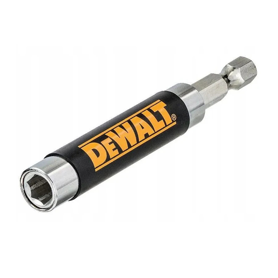 DEWALT DW2054B Magnetic Screw Drive Guide Drill Bit Holder for Driver Socket Magnetic 1/4in Bit Holder Adapter Tool Accessories