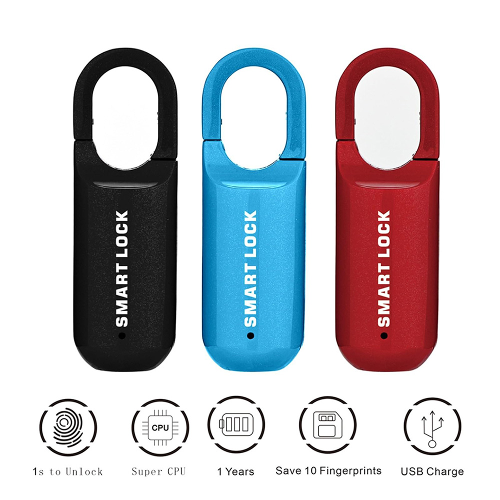 กุญแจลายนิ้วมือสมาร์ท Keyless ล็อคสําหรับ Locker ชาร์จยิมล็อคโรงเรียน Locker ล็อค Biometric ล็อคกระเป๋าเป้สะพายหลังล็อค Locker