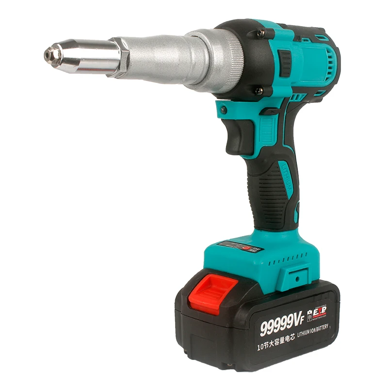 Brushless ไฟฟ้า Rivet Gun ไร้สาย Rivet Nut ปืนเจาะใส่อัตโนมัติโลดโผนสำหรับ Makita แบตเตอรี่/Dayi แบตเตอรี่