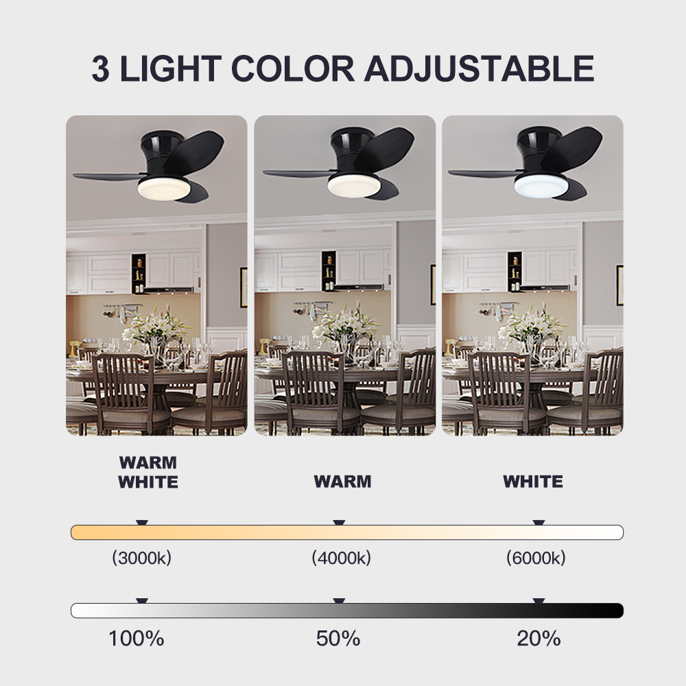 Nordic fan lights, bedrooms, study rooms, dining rooms, modern and minimalist ceiling fan lights, children's rooms, commercial o