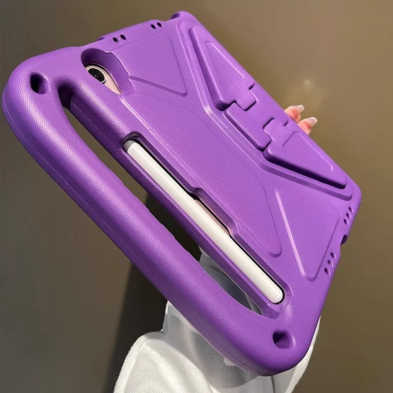 Funda EVA para tableta iPad 10. a generación, 9 a, 8, 7, 10,2, 5 a 6, 9,7 Pro 11 Air 5 4 3 10,9 10,5 Mini 6, funda a prueba de golpes con soporte para niños