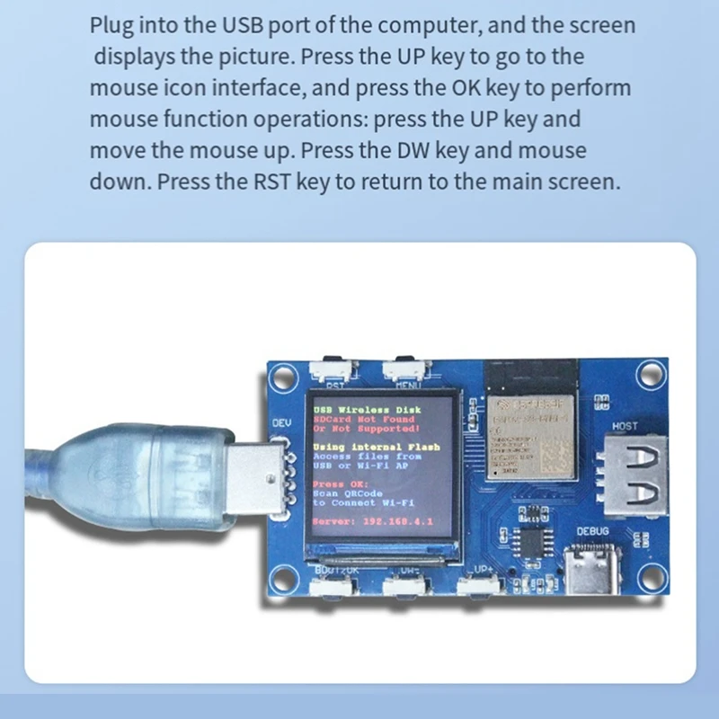 ESP32S3 USB OTG การทดสอบการประเมินผลบอร์ดรองรับ Wi-Fi และ BLE5.0 ไร้สายฟังก์ชั่นบอร์ดพัฒนาโมดูล