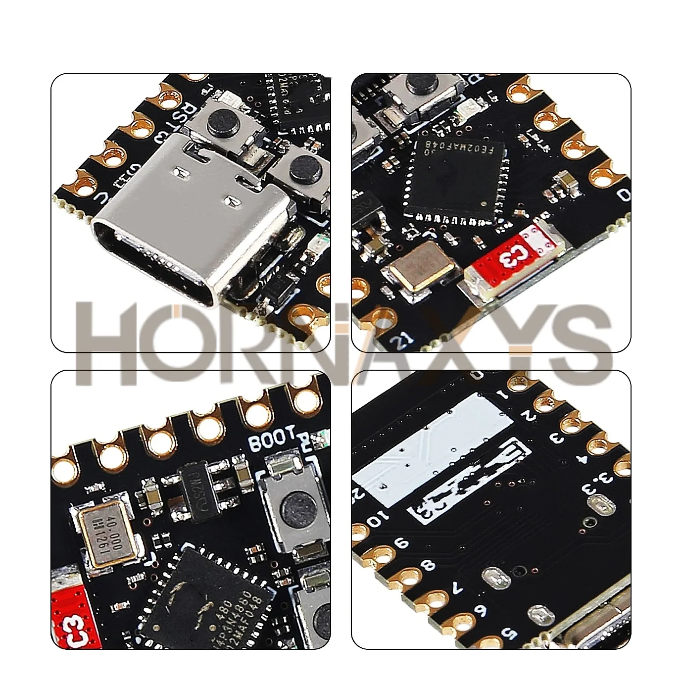 1-10PCS/ESP32 C3 Development Board Modules Mini Wifi BT Bluetooth Module  Processor  RISC-V ESP32-C3 SuperMini  4M flash Type-C