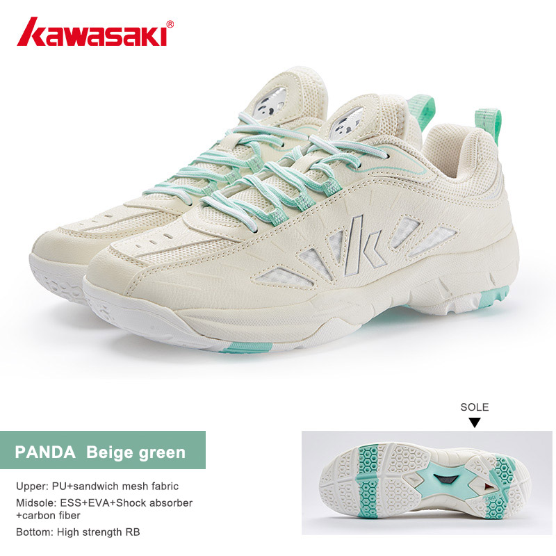 Kawasaki 2024 PANDA Badminton Schuhe Professionelle Carbon Faser Bord Stoßdämpfung männer Turnschuhe frauen Sport Schuhe B3327