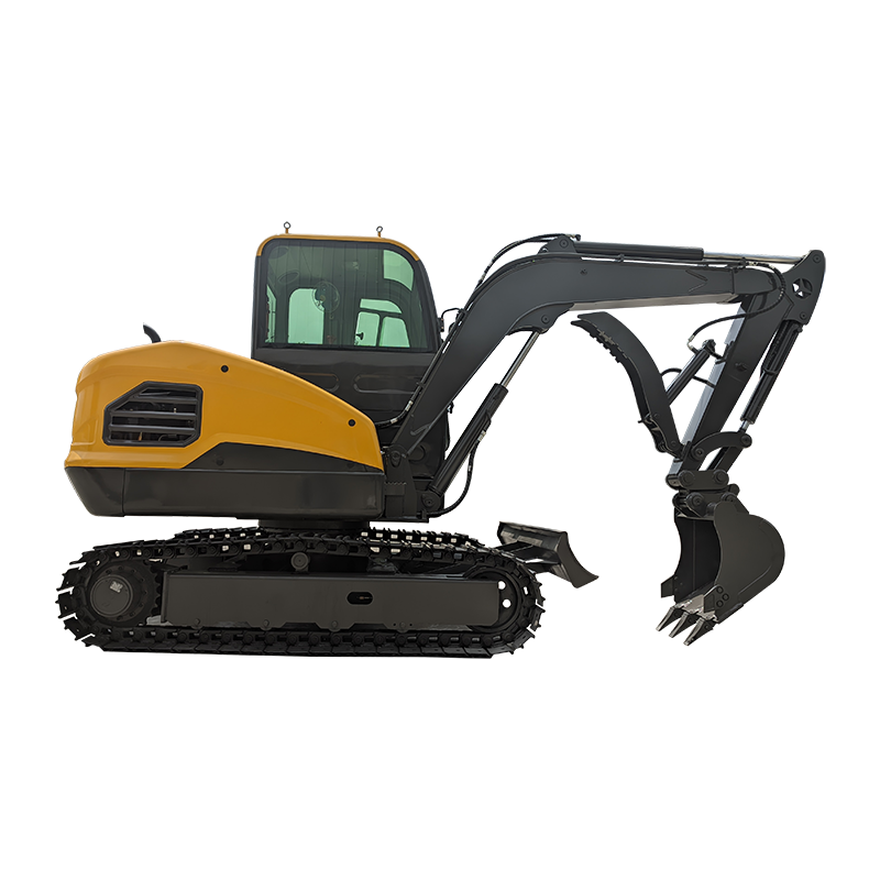カスタマイズされた小型家庭用掘削機、土壌掘削機、農業用マイクロ掘削機、4トンのクローラー、小型フックマシンエンジニアリング