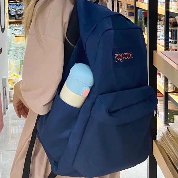 Mochila Universitaria Clásica Unisex Estilo Europeo Y Americano Con Compartimento Interior Material De Poliéster