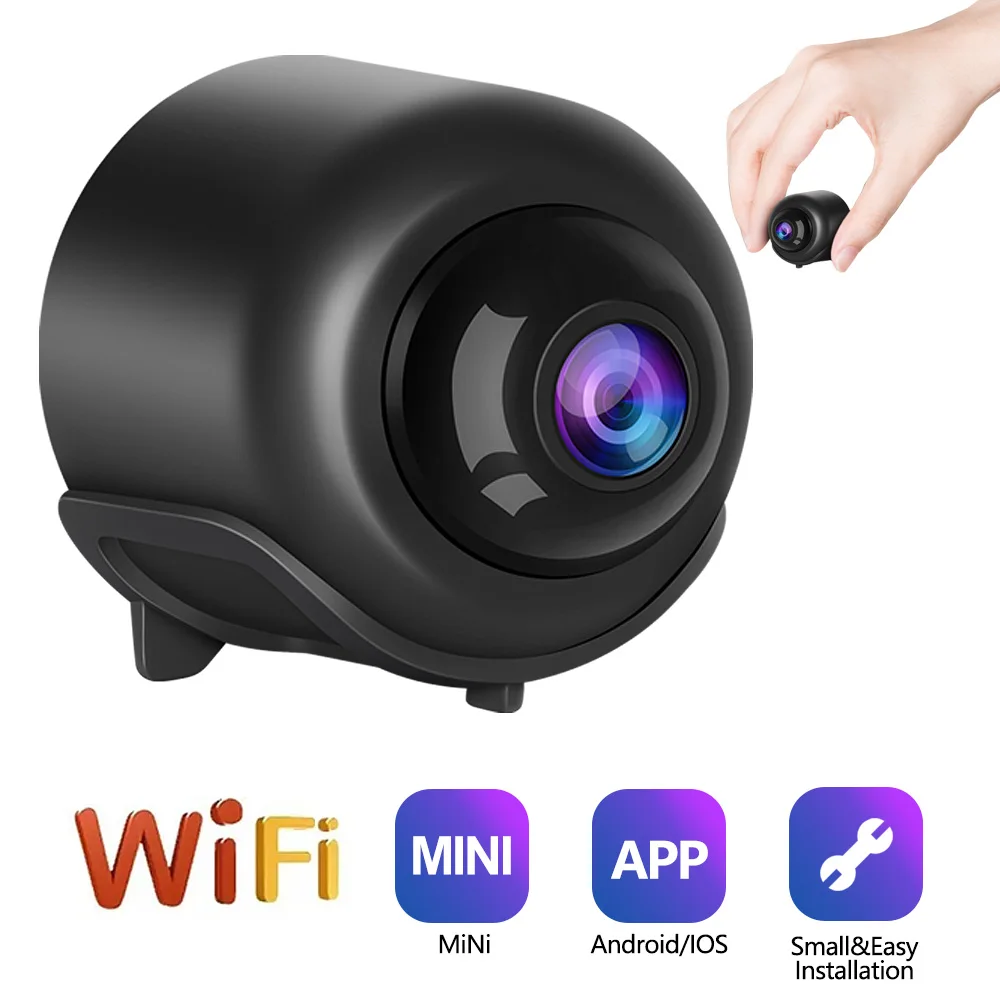 Mini Camera WiFi Wireless HD Night Vision Camera Home X5 Remote Camera Kids Pet Safety Monitoring